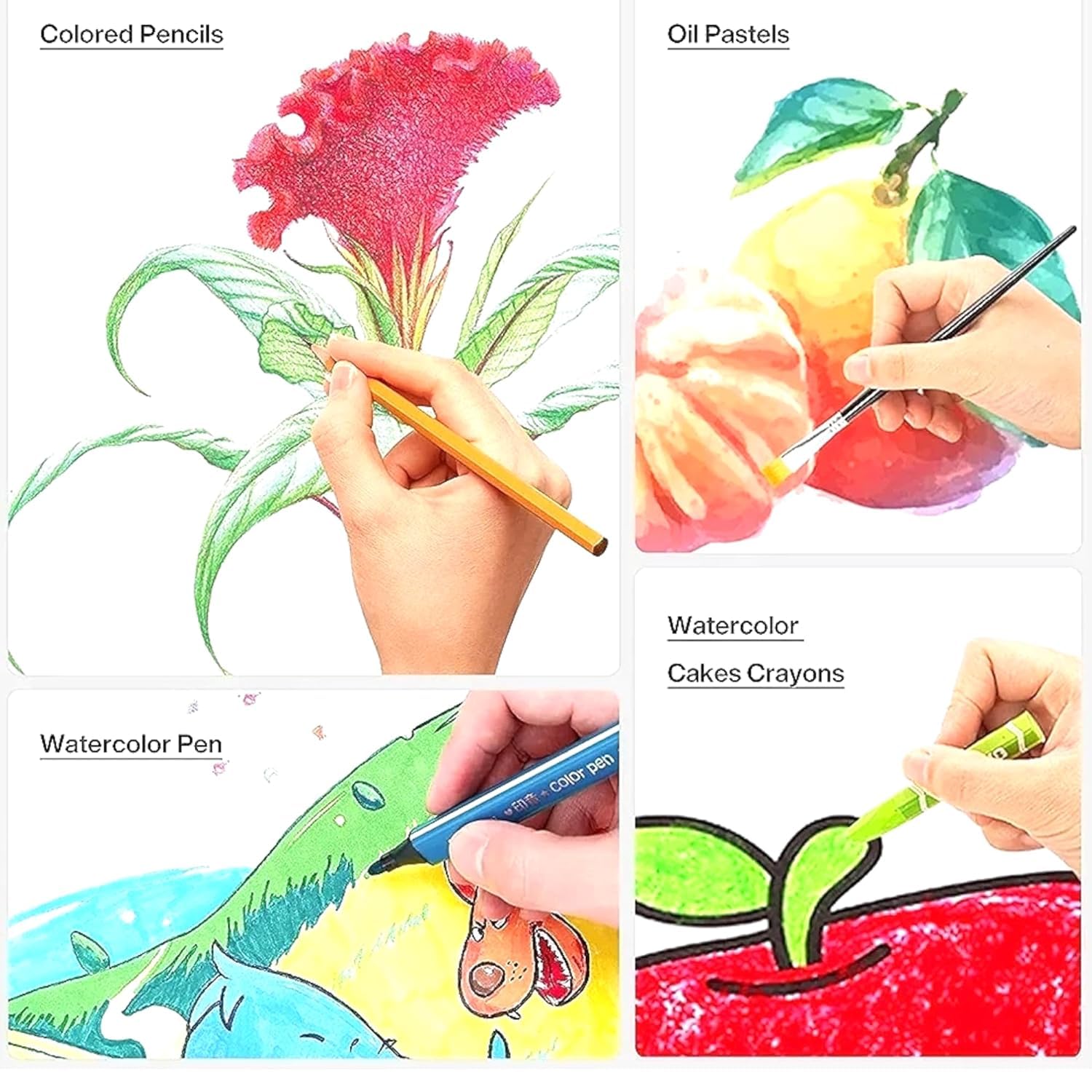 Drawing & Painting kit 148pcs , unicorn and Space