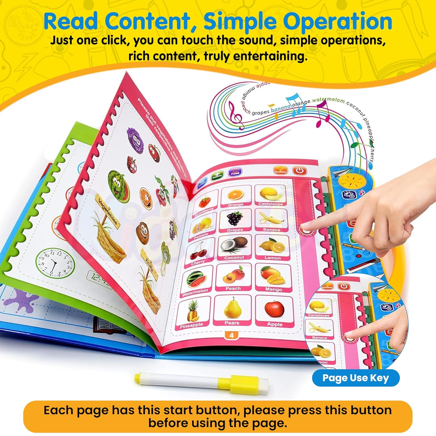 Educational Speaking Toy Book