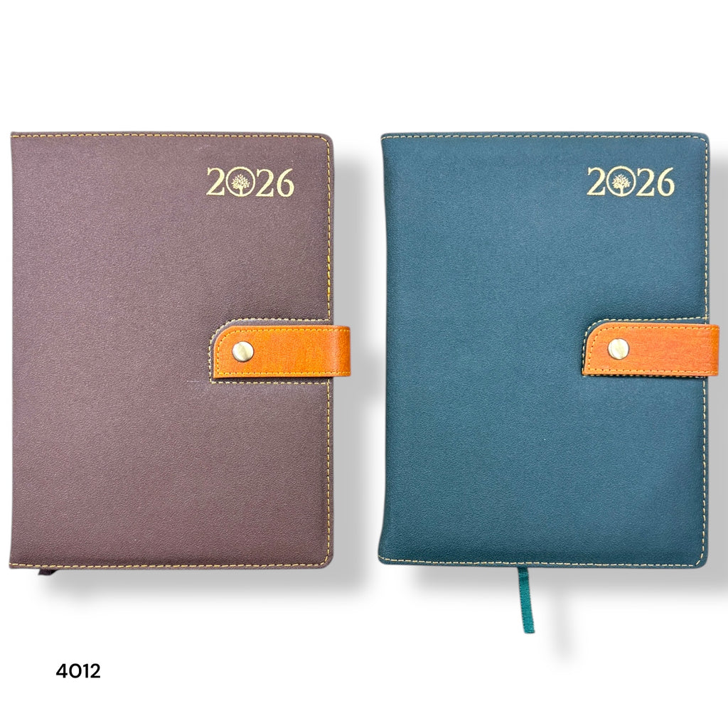 Premium Leather A4 2026 Diary , Model-4012