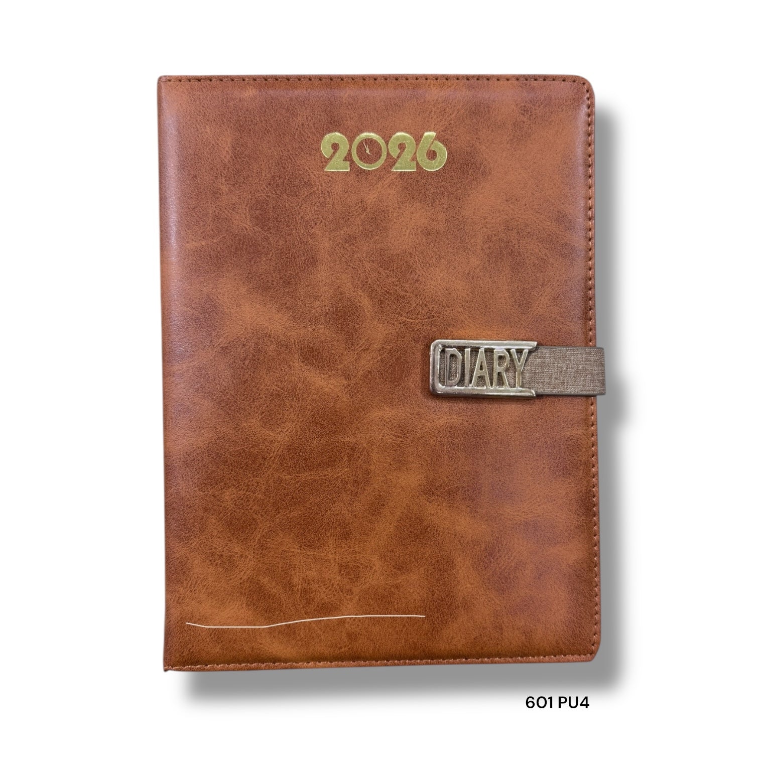 Leather Diary A4 2026 , Model-601pu4