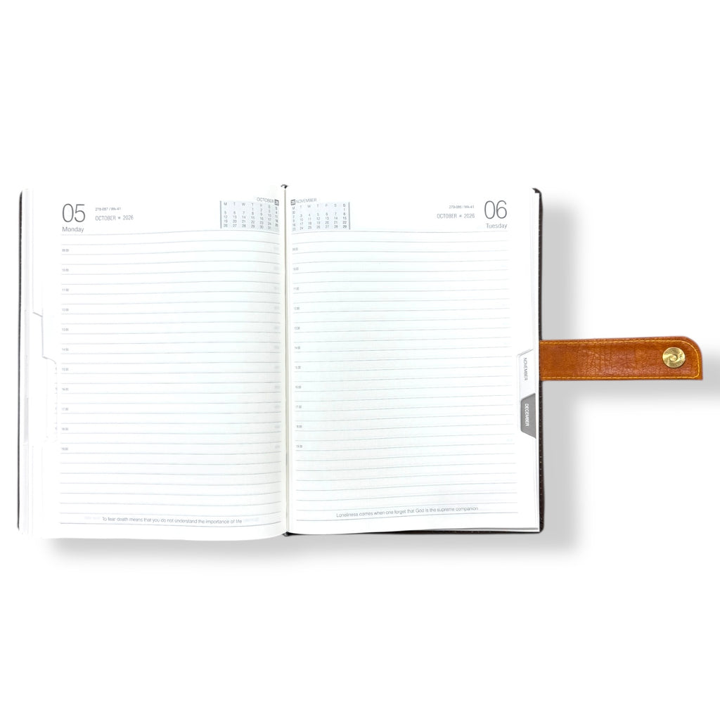 Premium Leather A4 2026 Diary , Model-4012