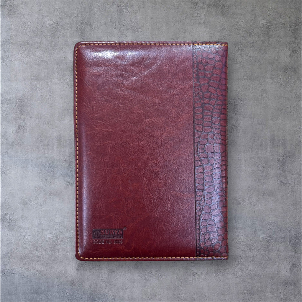 Premium Leather Dairy 2026 A5 Model-3003