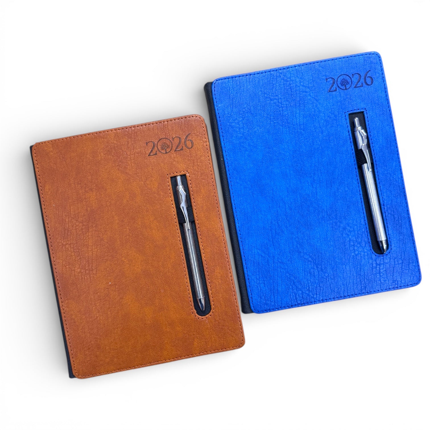 Rexin Diary 2026 A4 Size , With Pen Holder Model-4010