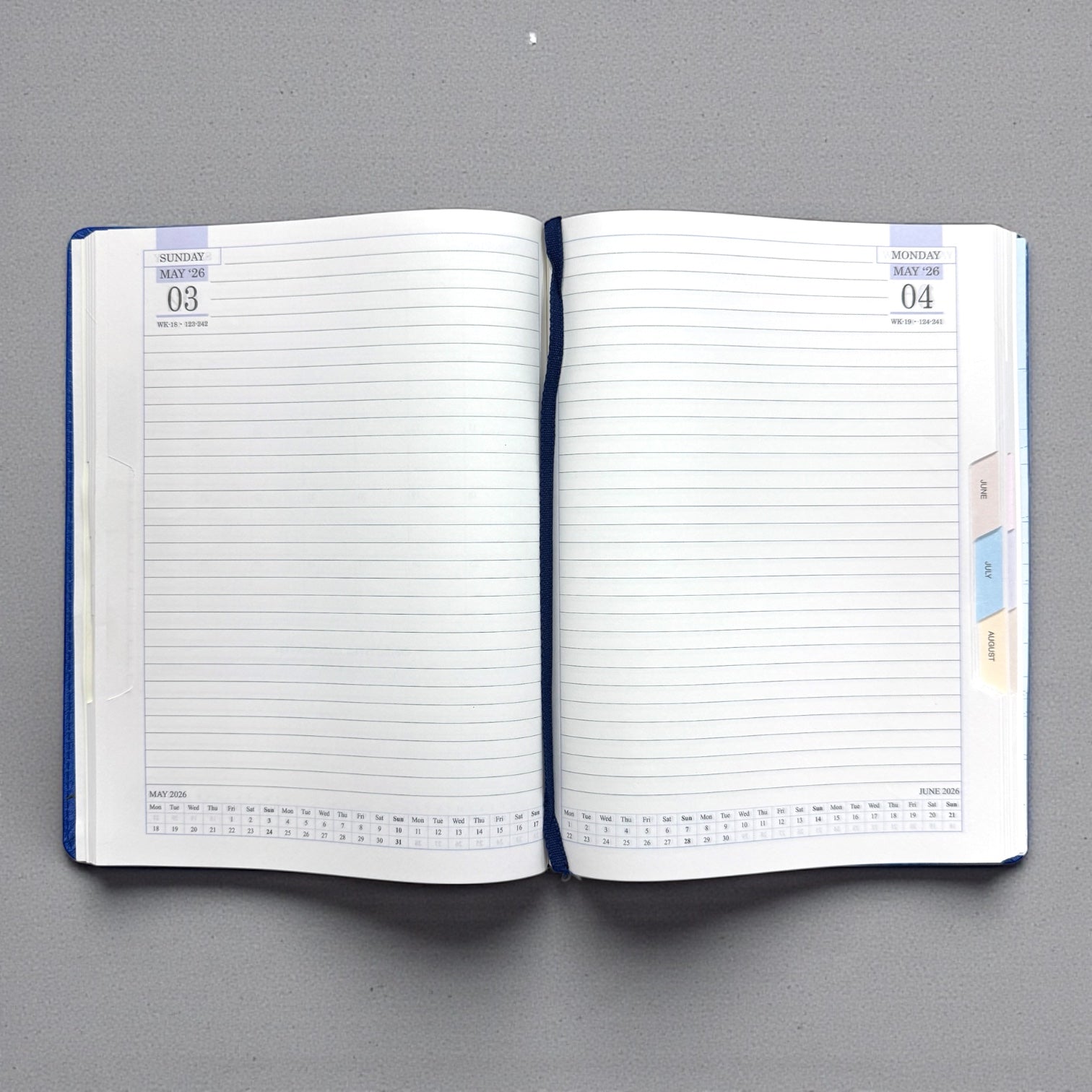 Rexin Diary 2026 A4 Size , With Pen Holder Model-4010