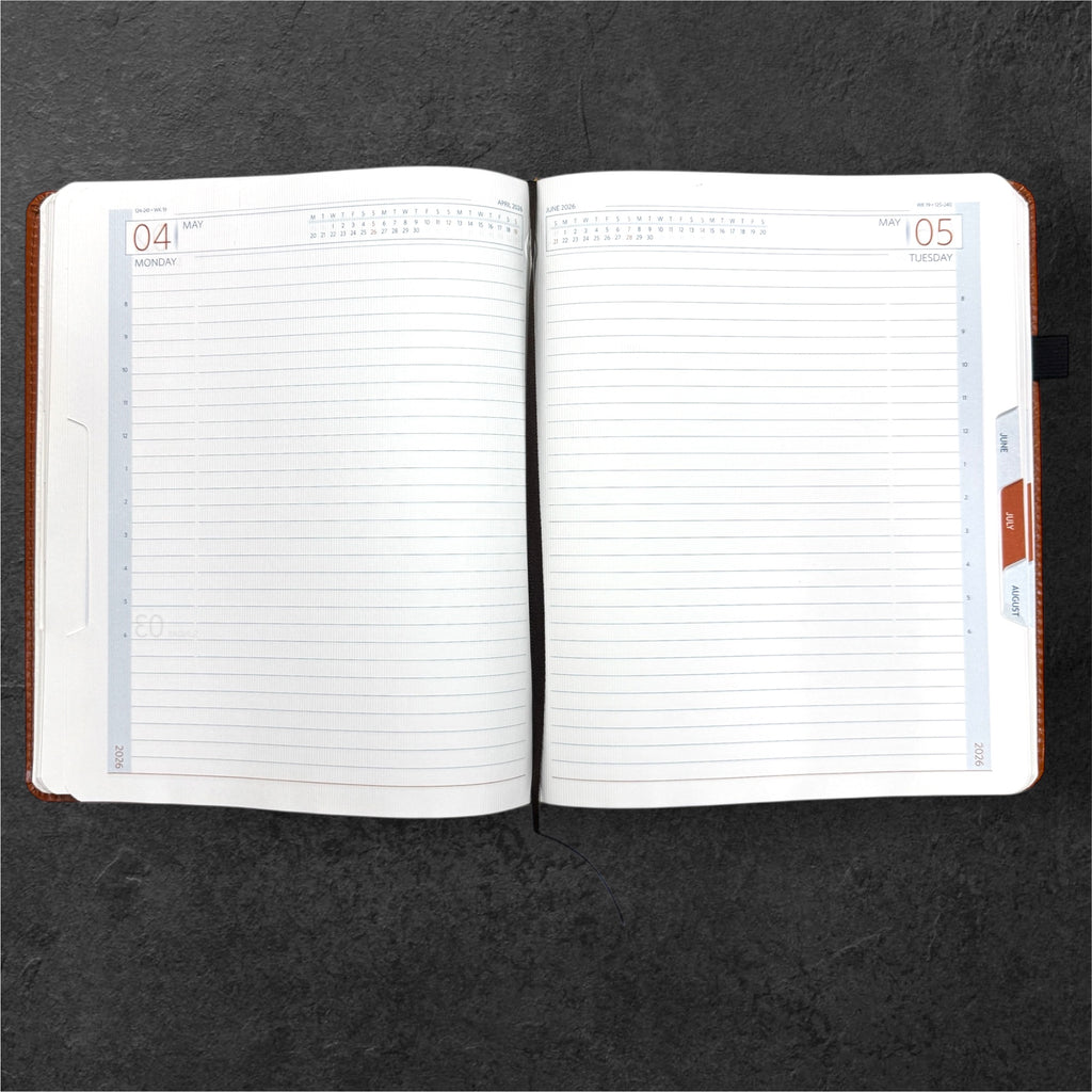 Premium Leather Diary A4 Size , Model-8001
