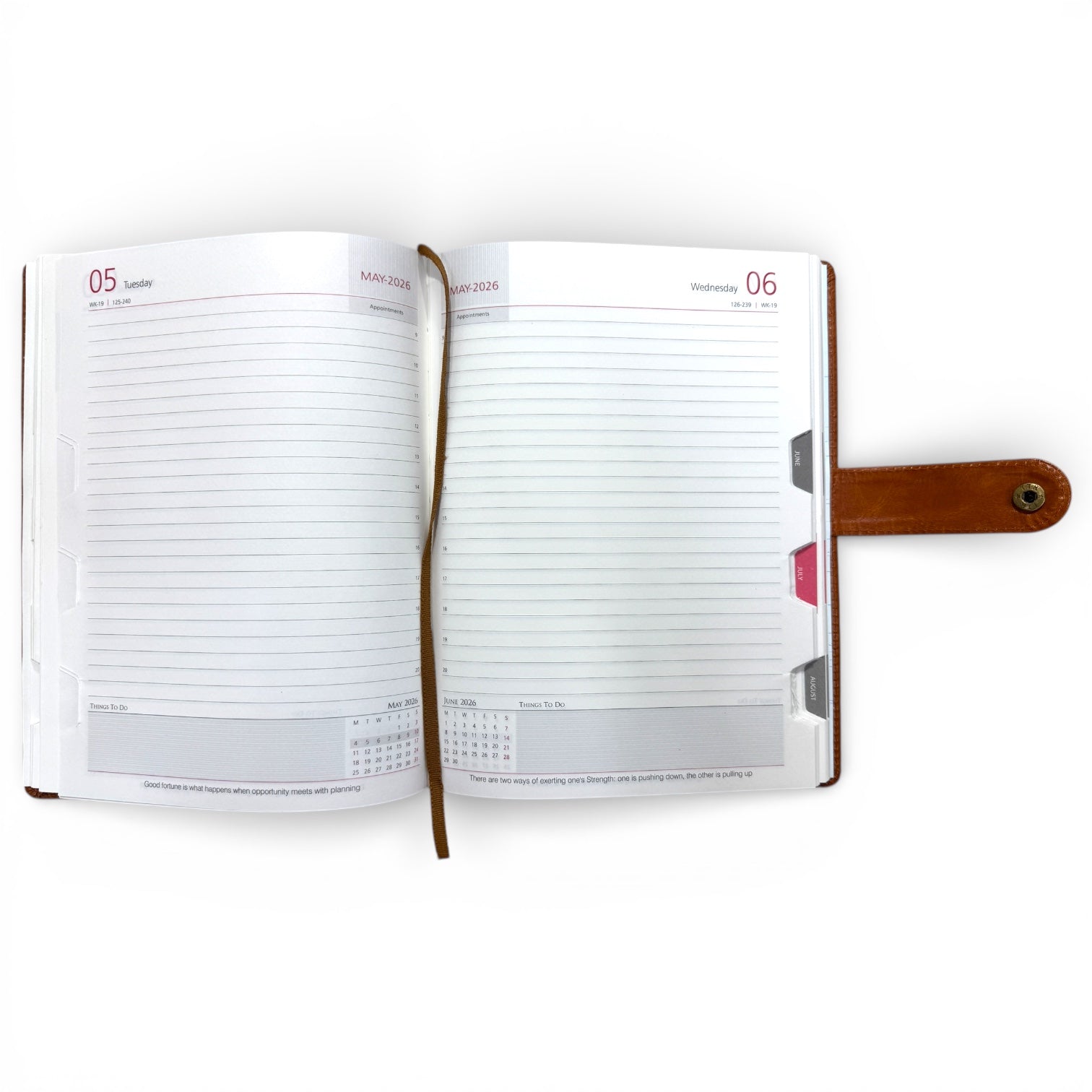 Premium Leather Diary A4 Model-4005