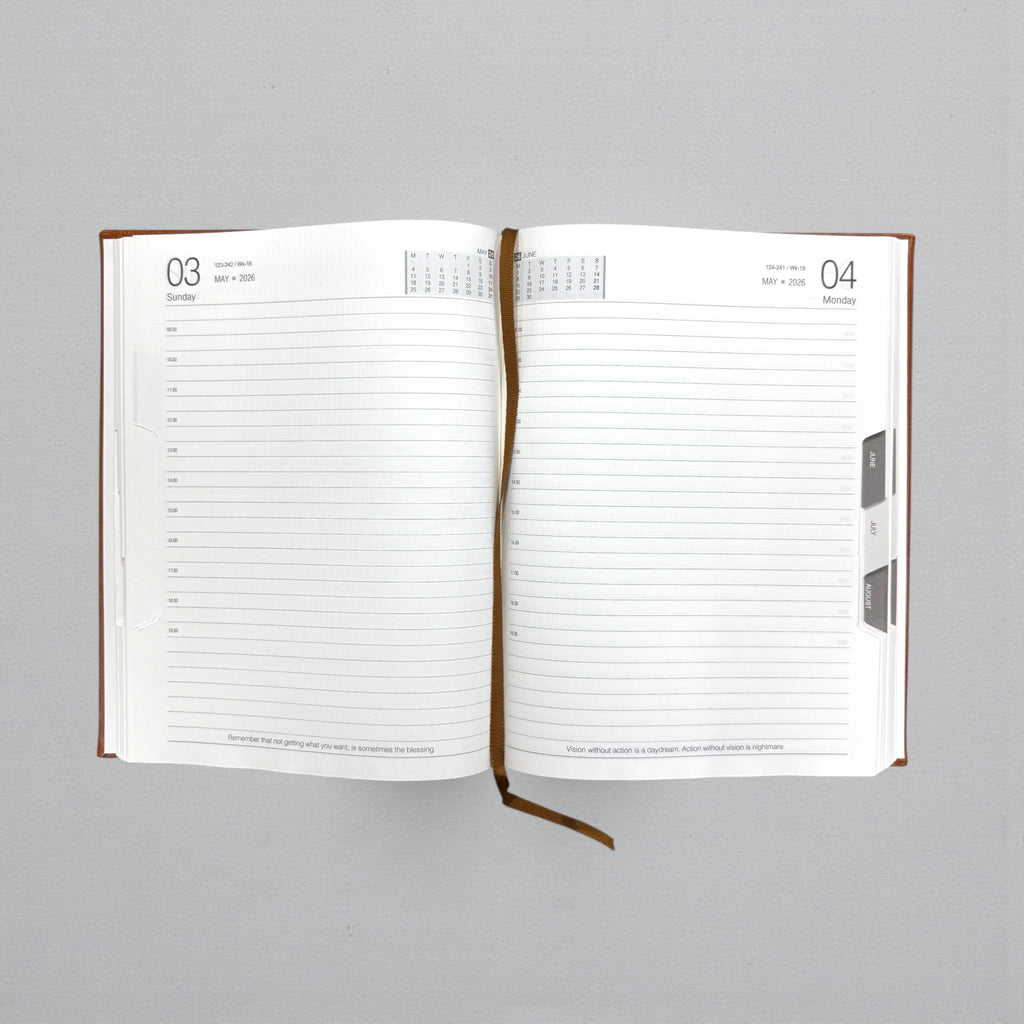 Premium Rexin Diary 2026 A4 Model-4001